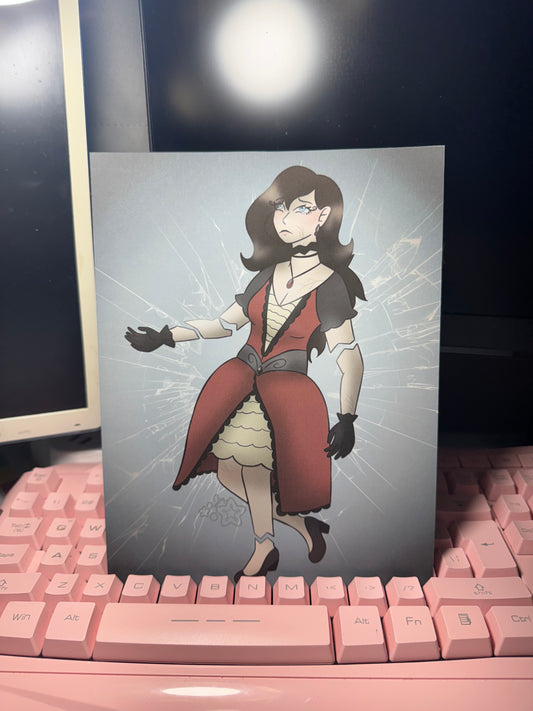 Shattered Heart Print